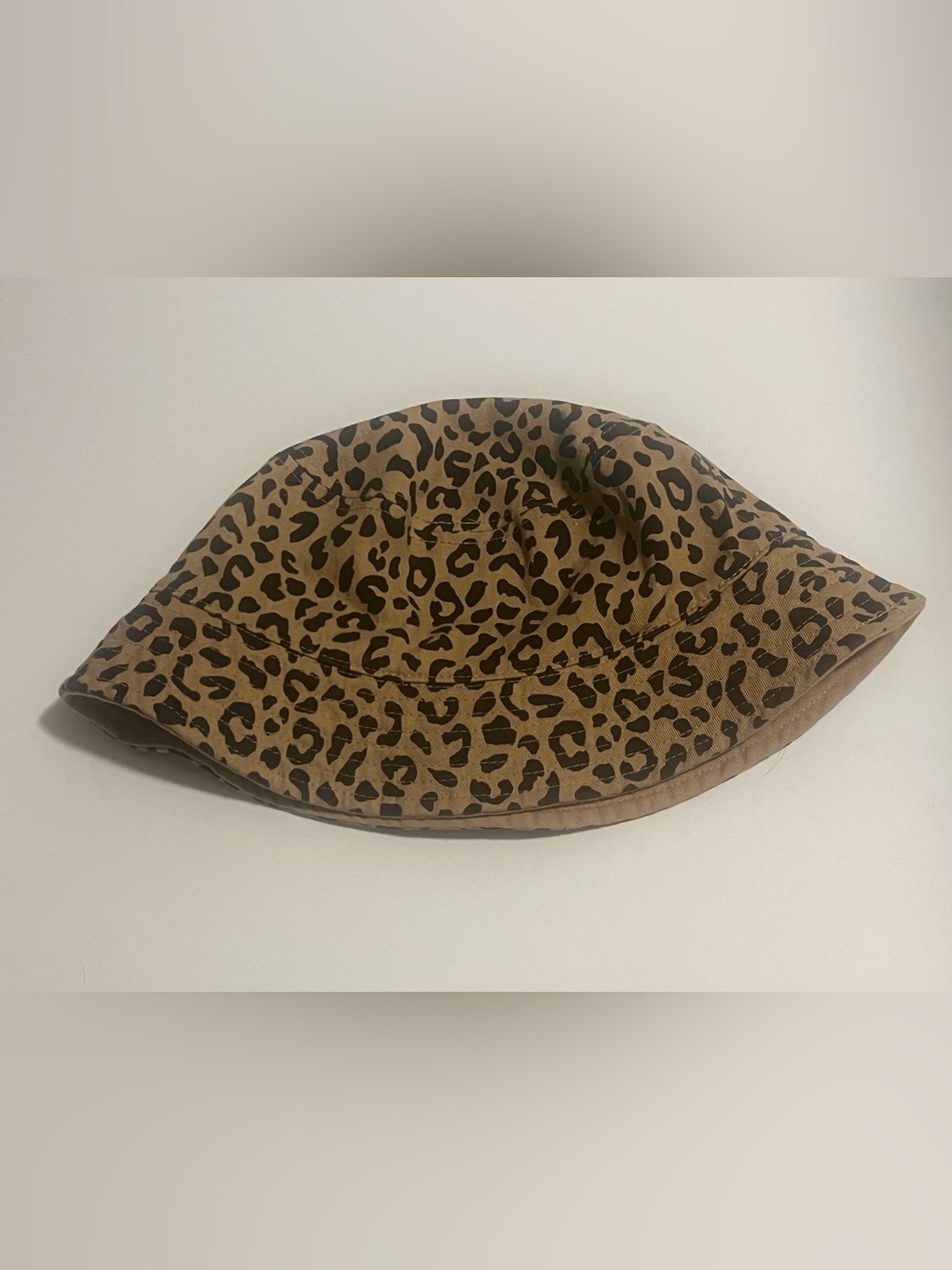 H&M Leopard Print Bucket Hat - Brown & Black